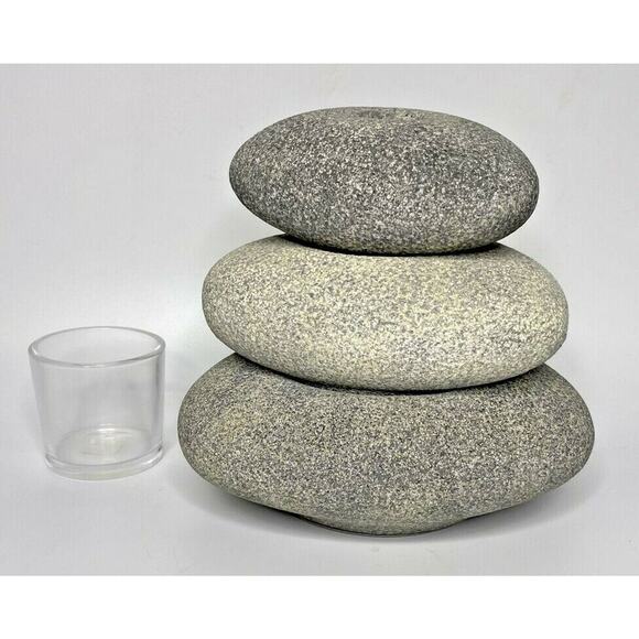 PartyLite Stackable Stones Multi-Candle Holders Retired NIB P12B&C/P9321 - Picture 3 of 4